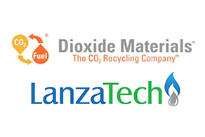 Combined Logo for Dioxide Materials and LanzaTech