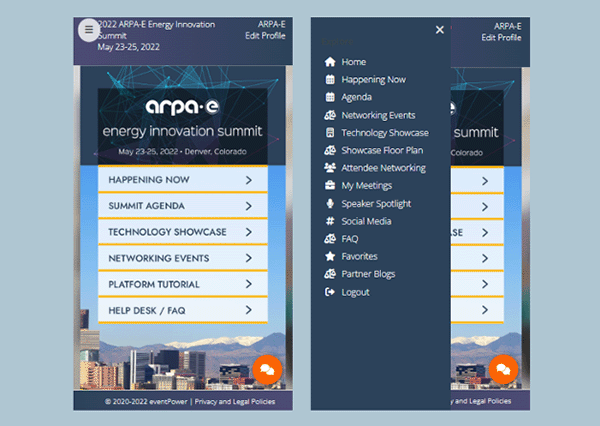2022 ARPA-E Summit Mobile App