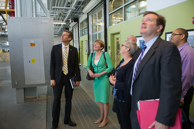 ARPA-E Acting Director Cheryl Martin Tours Georgia Tech’s Carbon-Neutral Energy Solutions Lab