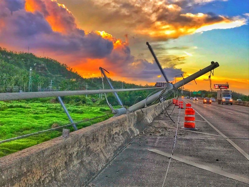 Downed powerlines. Photo: Western Area Power Administration