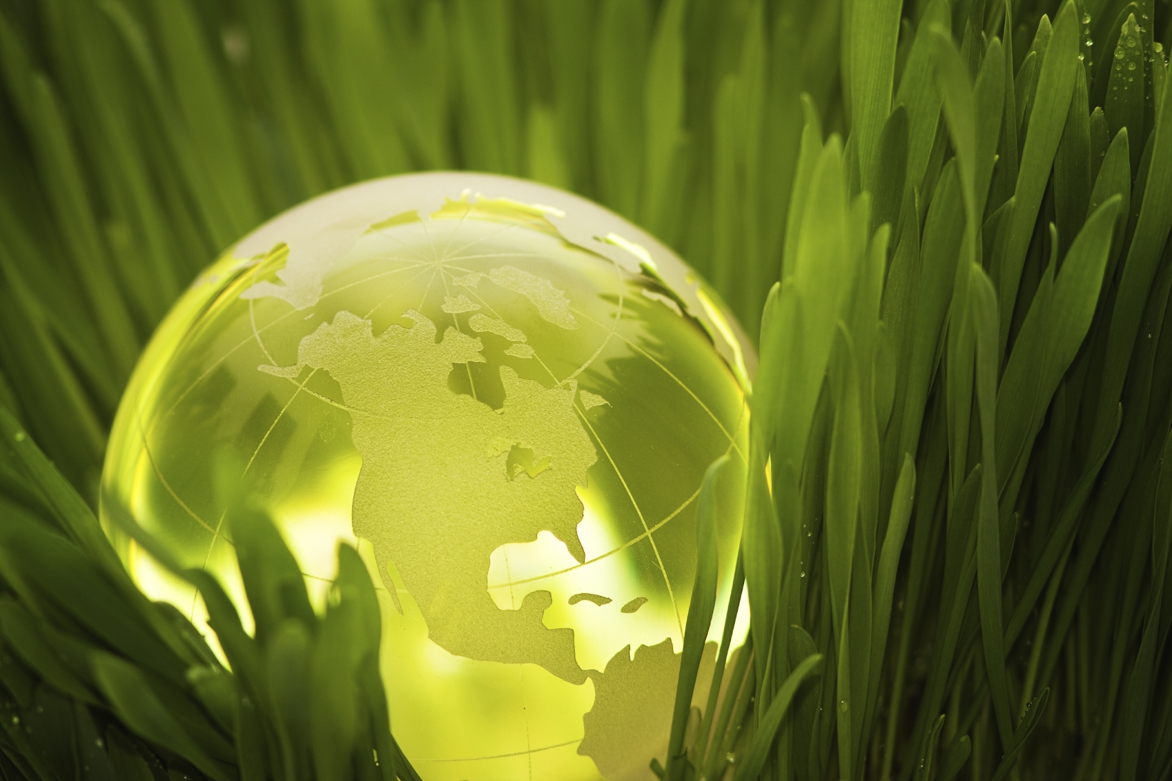 ARPA-E Blog Thumbnail Image Earth Day Globe in Grass
