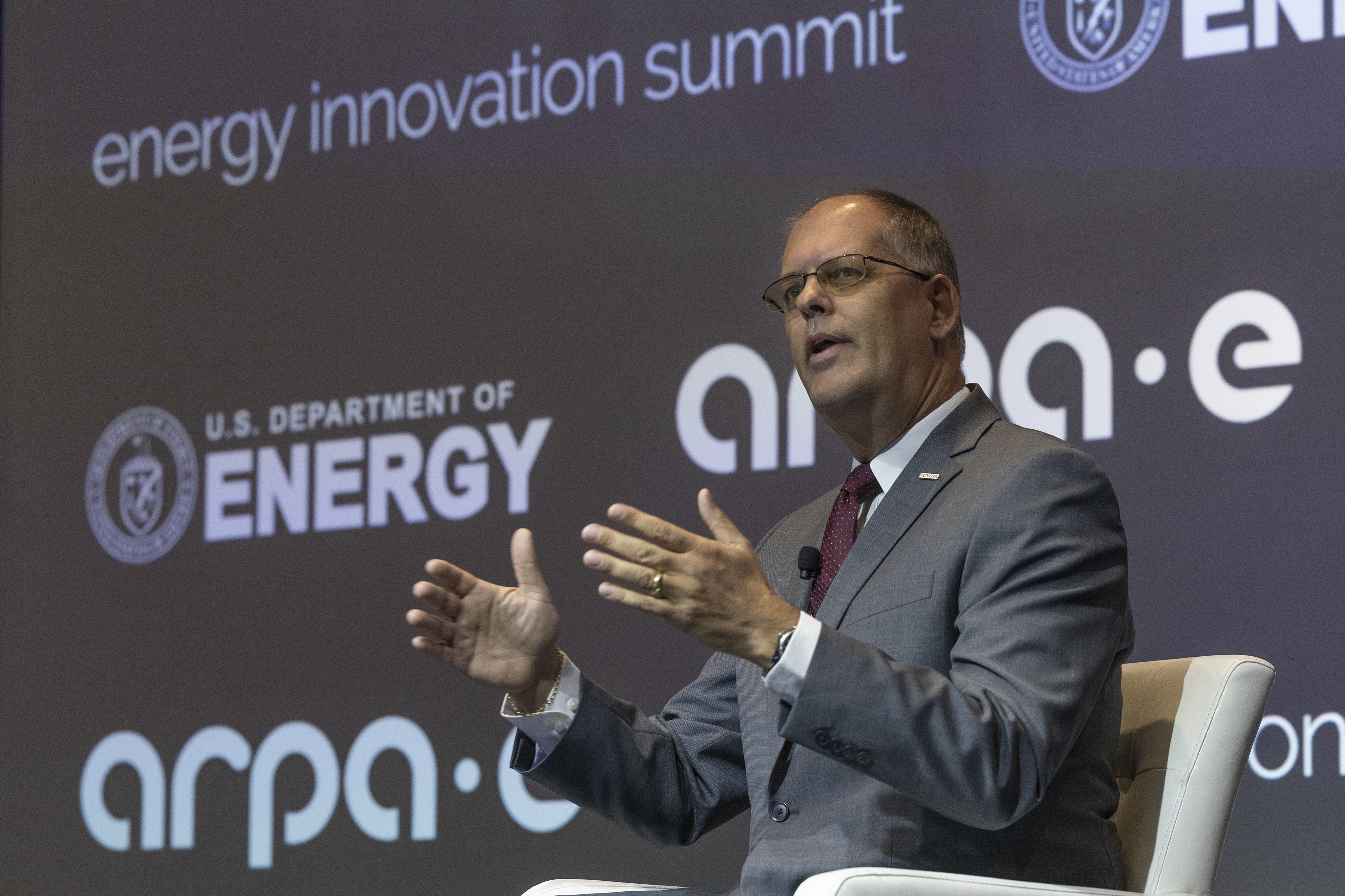 2022 ARPA-E Energy Innovation Summit Day 2 Recap Blog Andrew Lund Toyota Fireside